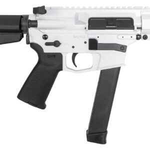CMMG Banshee 300 MKGS 9mm AR Pistol with Stormtrooper White Cerakote Finish