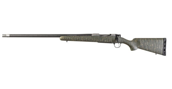 Christensen Arms Ridgeline 6.5 Creedmoor Bolt-Action Rifle with Green, Black and Tan Stock (Left Handed Model)