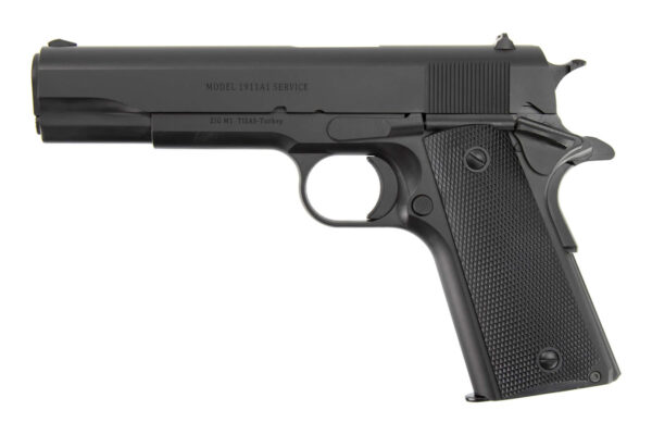 Tisas 1911A1 Service 9 9mm with Black Cerakote Finish