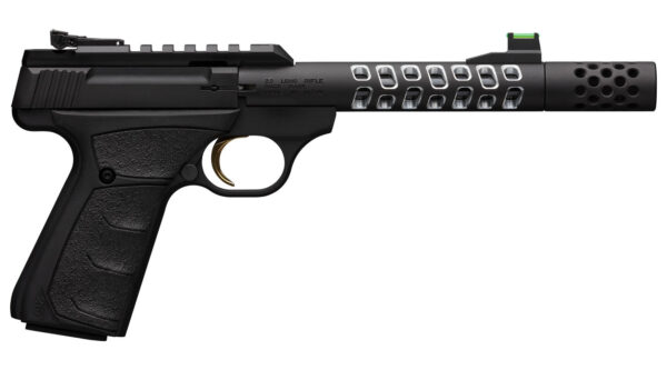 Browning Buck Mark Plus Vision 22LR Rimfire Pistol with Threaded Barrel