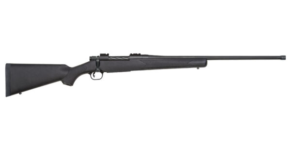 Mossberg Patriot 338 Win Mag Bolt-Action Rifle with Black Synthetic Stock