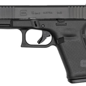 Glock 19 Gen5 9mm 10-Round Pistol with Front Slide Serrations