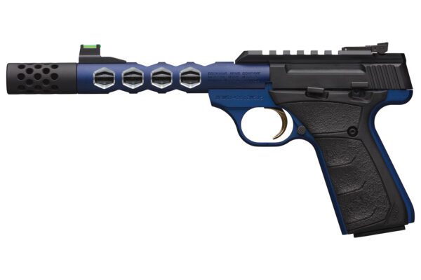 Browning Buck Mark Plus Vision Blue 22LR Suppressor Ready Rimfire Pistol