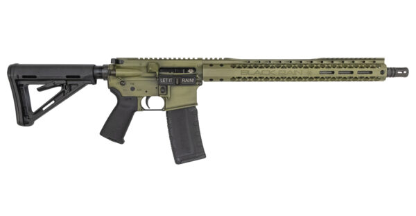 Black Rain Ordnance Spec15 5.56mm AR-15 with Battleworn Bazooka Green Finish