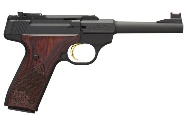 Browning Buck Mark Challenge 22LR Pistol with Brown Wood Textured Grips