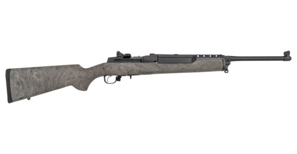 Ruger Mini-14 Tactical 5.56 NATO Rifle with Gray Hogue OverMolded Stock