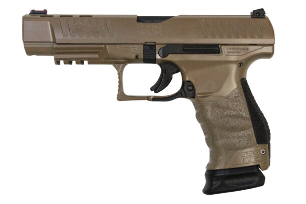 Walther PPQ M1 Classic 9mm Pistol with Coyote Tan Slide and Frame