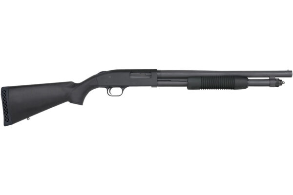 Mossberg 590 Tactical 12 Gauge Pump Shotgun with Black Synthetic Stock