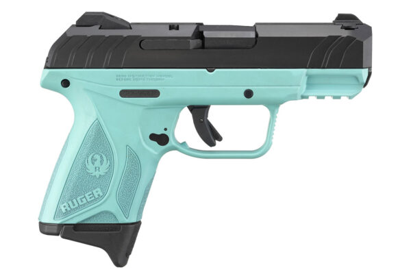 Ruger Security-9 Compact 9mm Pistol with Turquoise Frame