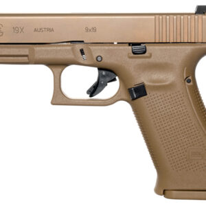 Glock 19x 9mm Full-Size FDE Pistol (10 Round Model)