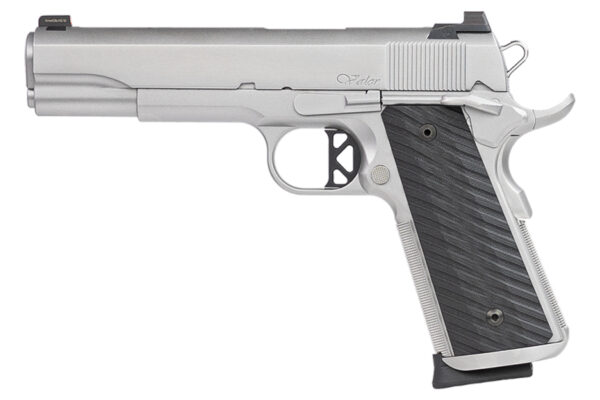 Dan Wesson Valor Stainless 45 ACP 1911 Pistol with Black G10 Grips