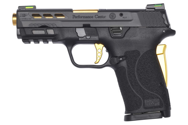 Smith & Wesson M&P9 shield EZ 9mm Performance Center Pistol with Gold Ported Barrel