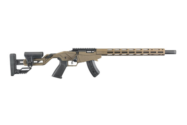 Ruger Precision Rimfire 17 HMR Burnt Bronze 18 inch BBL