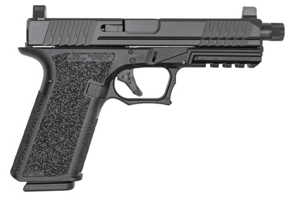 Polymer80 PFS9 Full-Size 9mm Striker-Fired Pistol with Threaded Barrel and Night Sights