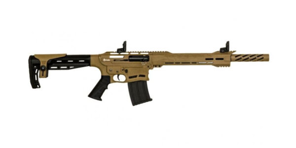 Citadel Boss-25 12 Gauge AR-Style Semi-Automatic Shotgun with FDE Cerakote Finish