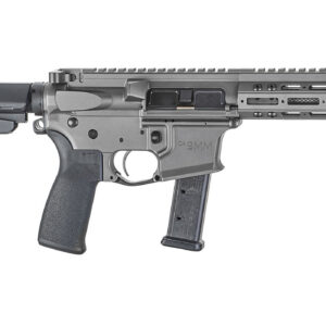 Christensen Arms CA9MM 9mm AR-Style Pistol with SBA3 Pistol Brace and Tungsten Cerakote Finish
