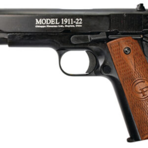 Chiappa 22LR 5in Barrel Black with Wood Grip 1911-22