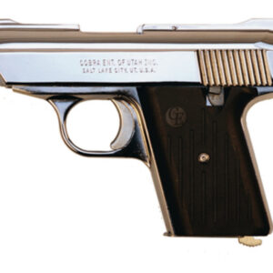 Cobra Enterprise Inc CA380 380ACP Chrome with Black Grips