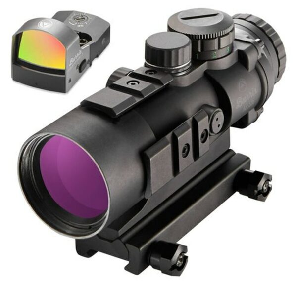 Burris AR-536 Combo WFastFire III 5x 36mm Illuminated Ballistic CQ Red/Green Black