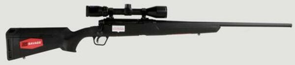Savage Axis II XP 6.5mm Creedmoor 22 Inch Barrel Matte Black Banner 3-9x40mm Riflescope Black Synthetic Stock 4 Round