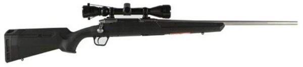 Savage Axis XP .308 Winchester, With 3X9X40 Scope, 22" Barrel, Stainless Steel,, , Synthetic, Black, 4 rd