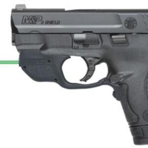 Smith & Wesson M&P 9 Shield, Crimson Trace Double 9mm 3.1" 7rd/8+1 Black Poly Grips