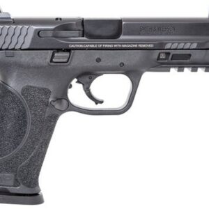 Smith & Wesson M&P M2.0 9mm 4.6" Threaded Barrel Tall Sights No Thumb Safety 17rd Mag