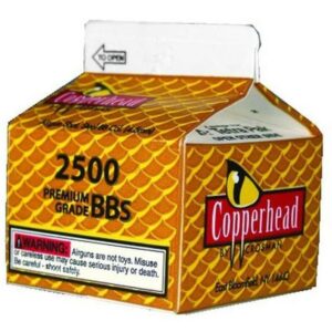 Crosman CopperHead BBs .177 Copper-coated Steel, 2500/Carton
