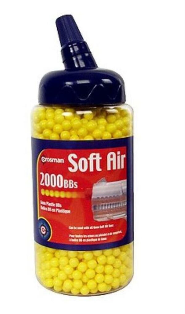 CROSMAN AIR GUNS 6mm Plastic BB's Green 2000 Rounds