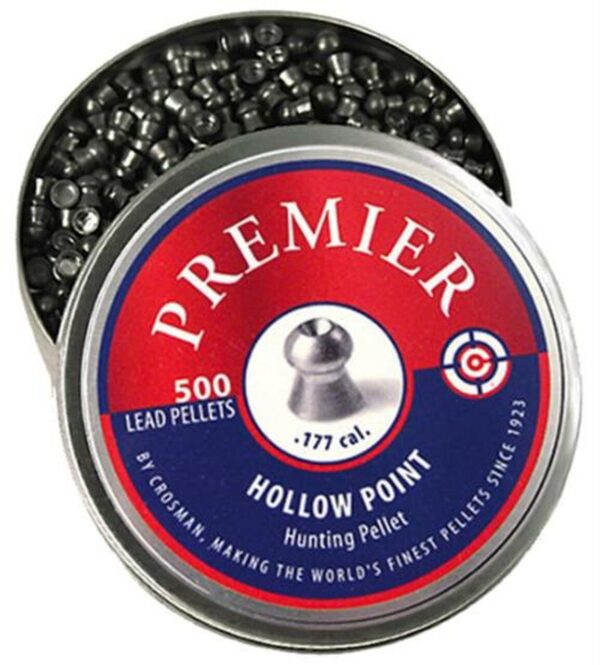 Crosman Legacy Pellets .177, Hollow Point, Lead, 500/Container