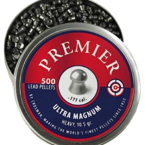 Crosman Premier Pellets Heavy Pellets .177 500 Count Silver