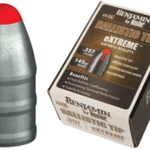 Benjamin Nosler Extreme .357 Lead 25 Count