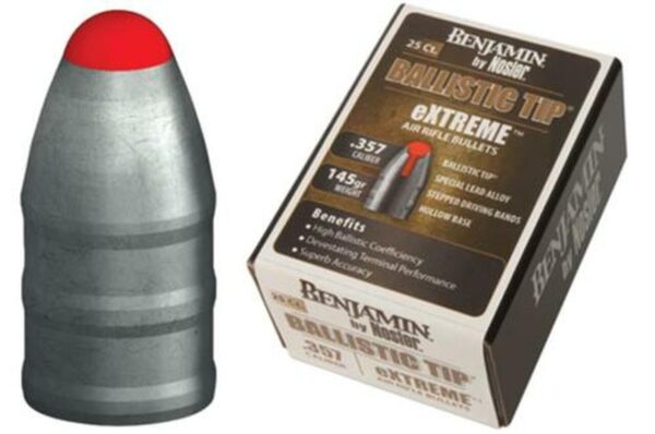Benjamin Nosler Extreme .357 Lead 25 Count