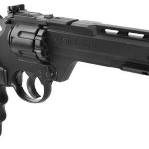 Crosman Vigilante Air Pistol Revolver/Repeater .177 & BBs Black