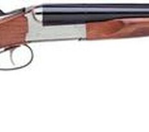 Stoeger Coach Gun SxS, AA-Grade Gloss Walnut, Blue/Stainless Receiver 12 Ga, 20