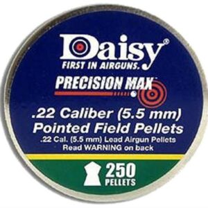 Daisy Pointed Pellets .22, 250 Count
