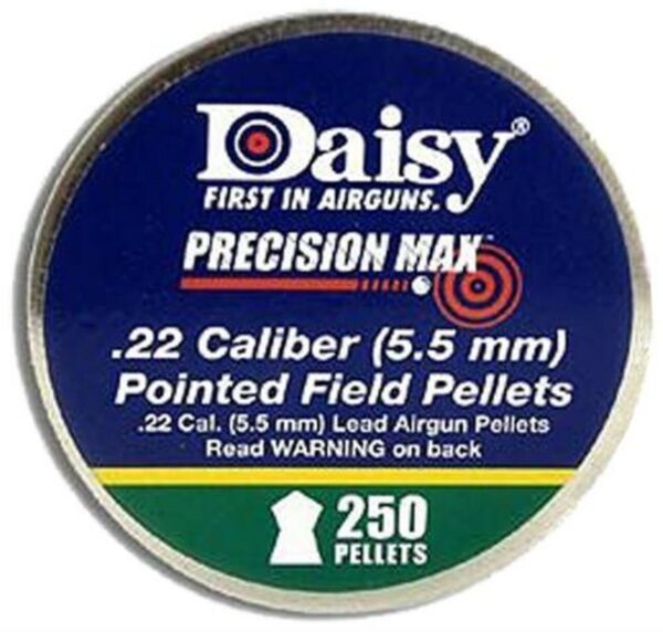 Daisy Pointed Pellets .22, 250 Count