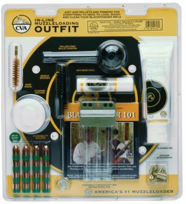 CVA Cva Pellet Shooters Accessory Outfit Plus Instructional Dvd .50 Caliber