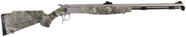 CVA Optima V2 Northwest .50 Cal, 26" Barrel, Stainless Steel, Fiber Optic Sights, Realtree Xtra Green