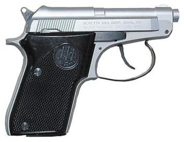 Beretta Model 21 Bobcat, 22LR, 2.4" Barrel, 7rd Mag, Stainless Finish