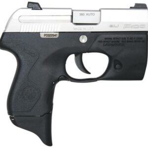 Beretta Pico Inox 380 2.7" Barrel, Lasermax Light Grip Frame Double 6 Rd Mag