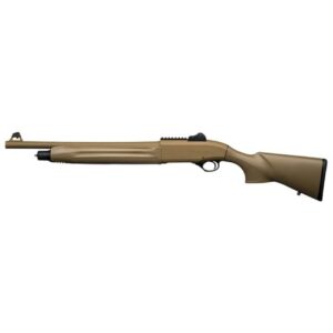 Beretta 1301 Tactical 12Ga, 18.5" Barrel, Flat Dark Earth, Synthetic Stock, Fixed Cylinder, 4Rd, Ghost Ring Sight