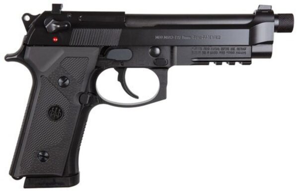 Beretta M9A3 9mm 5.2" Threaded Barrel, Black, 3- 10rd Mags