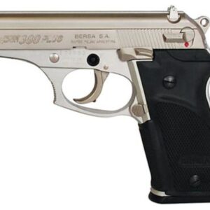 Bersa Thunder Plus .380 ACP, 3.5" Barrel, Nickel Finish, 15rd Mag