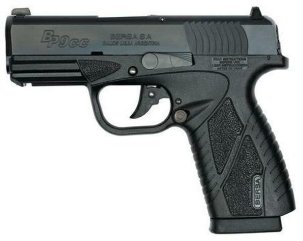 Bersa BPCC Conceal Carry 9MM 3" Barrel, Rail & 2x 8 Rd Mags
