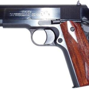 Colt 1991 Series Commander 45 ACP 4.25" Barrel, Rosewood Grip Blued, 7rd