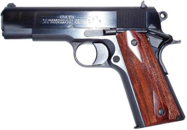 Colt 1991 Series Commander 45 ACP 4.25" Barrel, Rosewood Grip Blued, 7rd