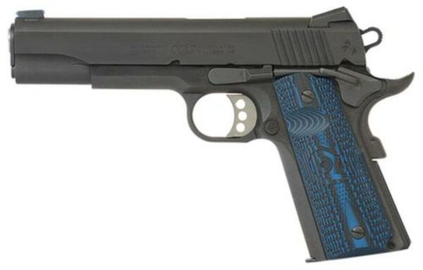 Colt Competition 45 ACP 5" Barrel Fiber Optic Front Sight G10 Grip 8 Round Mag