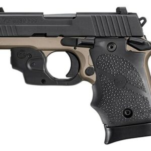 Sig P938 Emperor Scorpion 9mm, 3.5" Barrel, Siglite Lima Laser, Desert Bronze, 7rd