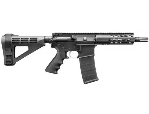 Bushmaster AR-15 Pistol Square Drop Rail 5.56/223 7" Barrel SB Arm Brace 30Rd Mag